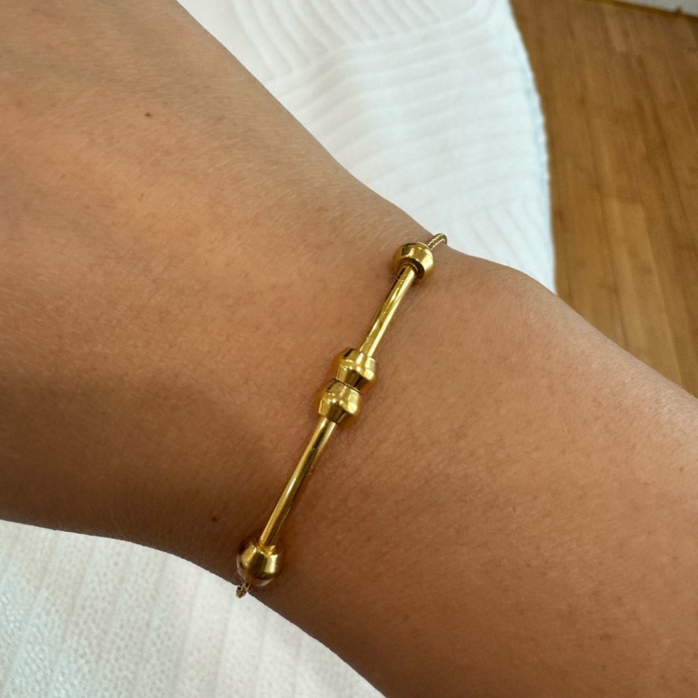 Michael Kors Adjustable Gold Bracelet